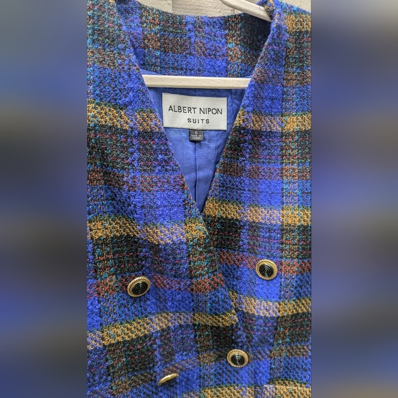 Vintage Albert Nipon Wool Blazer - Picture 2 of 8